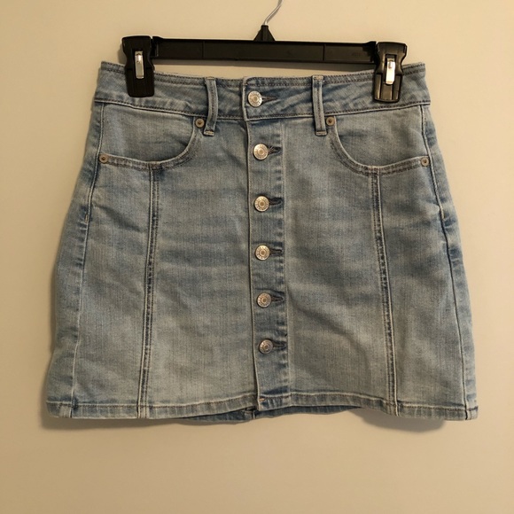 Button Up Jean Skirt - Picture 5 of 5
